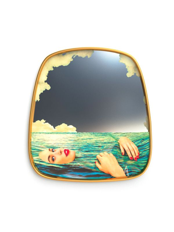 MIRROR GOLD FRAME