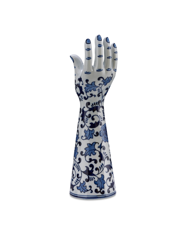 CANDLE HOLDER HANDSUP L & S