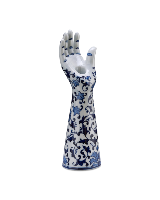 CANDLE HOLDER HANDSUP L & S
