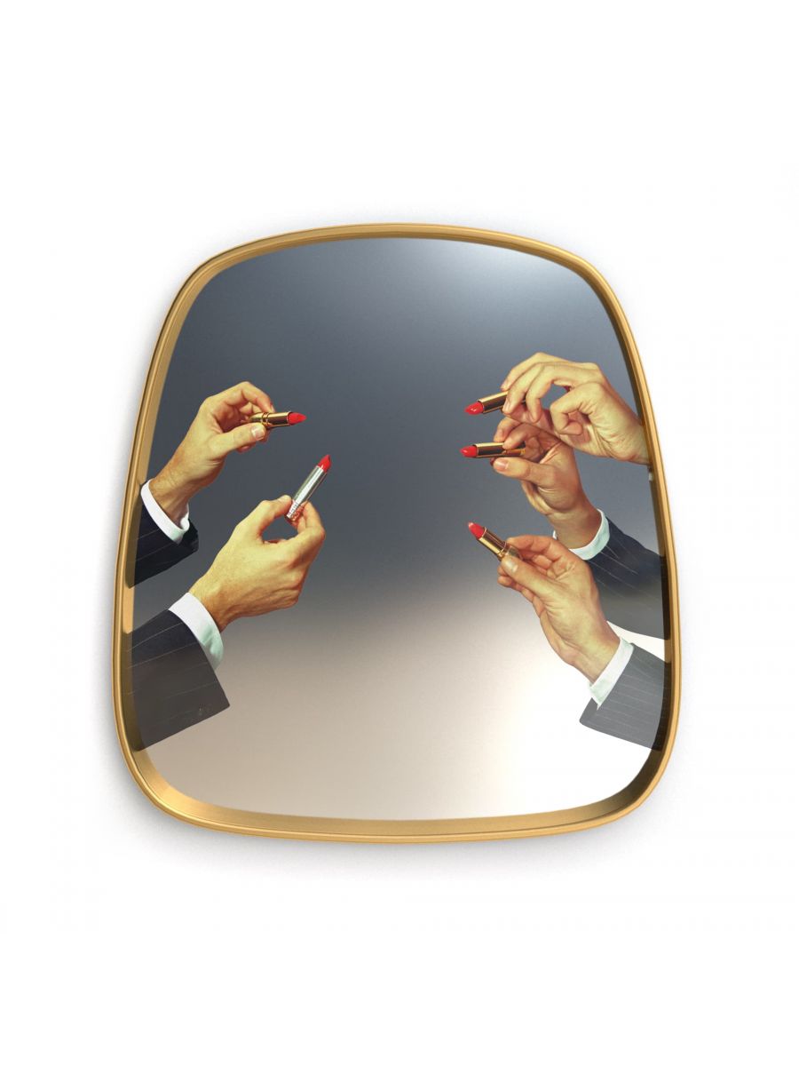 MIRROR GOLD FRAME