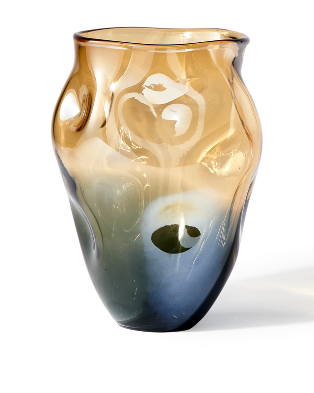 COLLISION AMBER L VASE