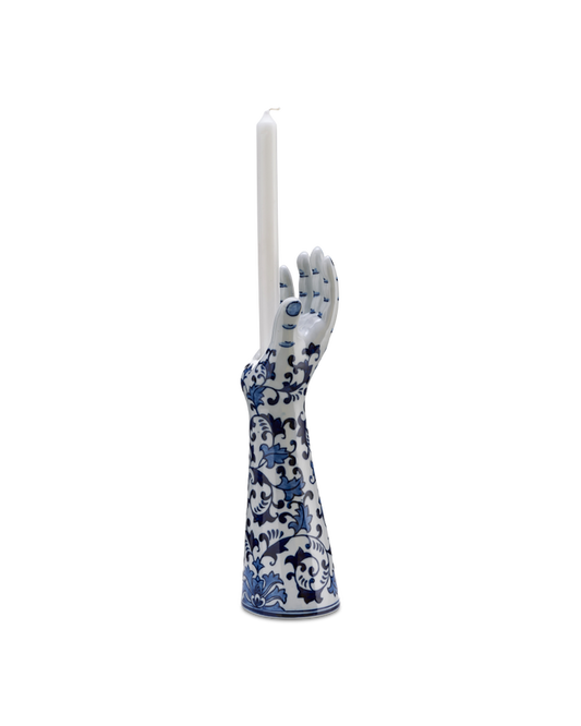 CANDLE HOLDER HANDSUP L & S